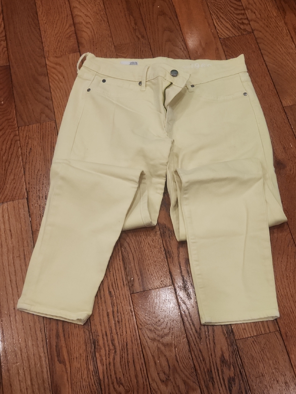 GAP Light Yellow Women's Jeggings